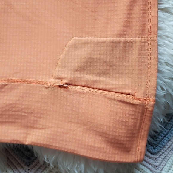 7 Mesh cycling base layer thermal long sleeve small orange - Picture 6 of 11